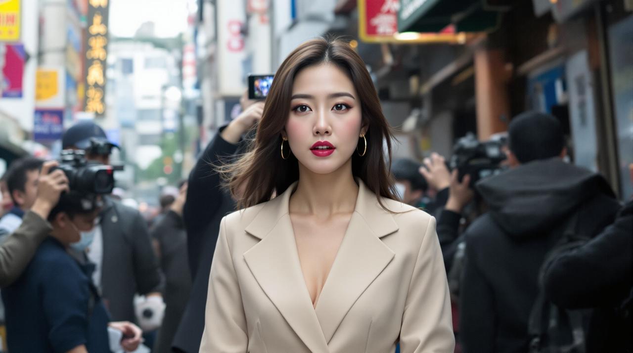 某女星深夜与已婚男演员同乘一车，被网友全程跟拍